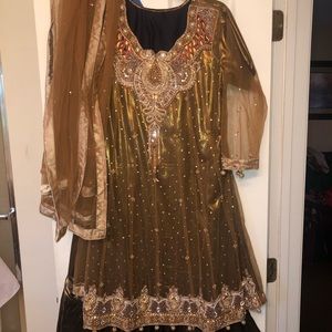 Indian Pakistani Salwar Kameez Dress